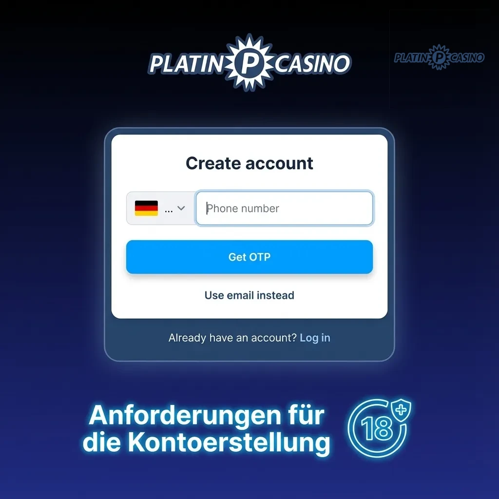 Dokument zeigt Anforderungen für Kontoerstellung: Mindestalter 18, Identitätsprüfung, keine Mehrfachkonten, wahre Angaben