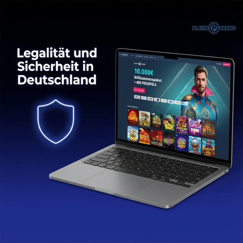 Platin Casino mit MGA-Lizenz, SSL-Verschlüsselung und verantwortungsvollen Gaming-Tools in Deutschland