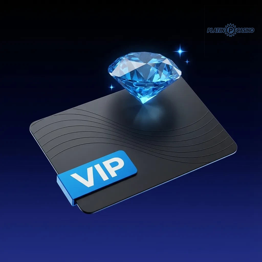 Platin Casino VIP-Treueprogramm mit fünf Stufen von Bronze bis Diamant und steigenden Cashback-Vorteilen